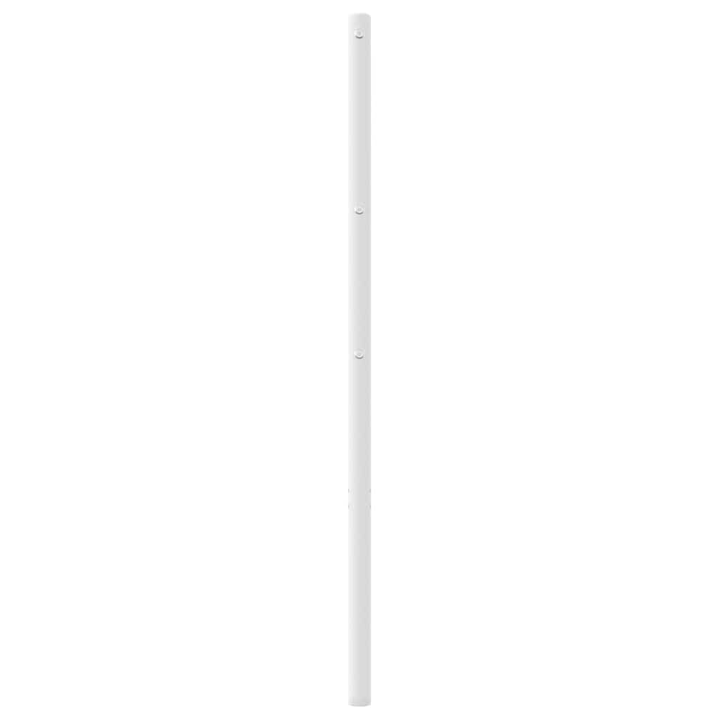 udskiftningsgavl 100 cm metal hvid