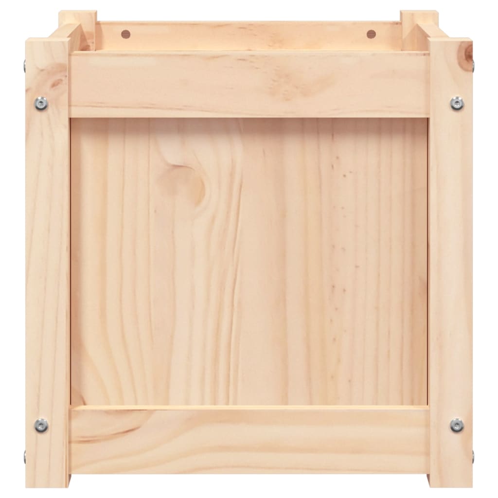 plantekasse 40x40x40 cm massivt fyrretræ