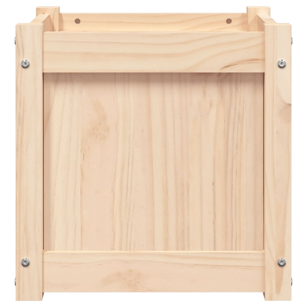 plantekasse 40x40x40 cm massivt fyrretræ