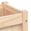 plantekasse 40x40x40 cm massivt fyrretræ