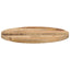 bordplade Ø60x2,5 cm rund massivt ru mangotræ