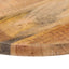 bordplade Ø60x2,5 cm rund massivt ru mangotræ