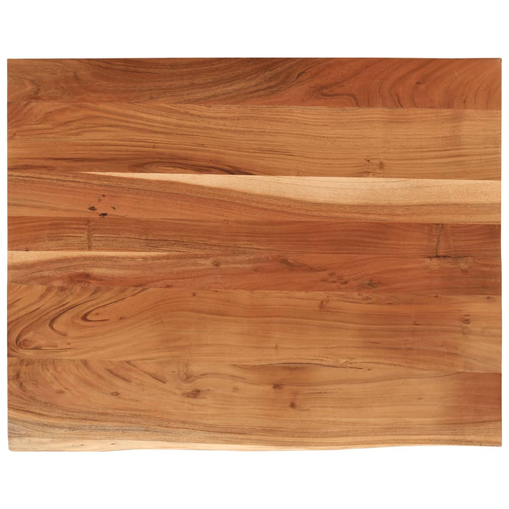 skrivebordsplade 110x80x3,8 cm rektangulær massivt akacietræ