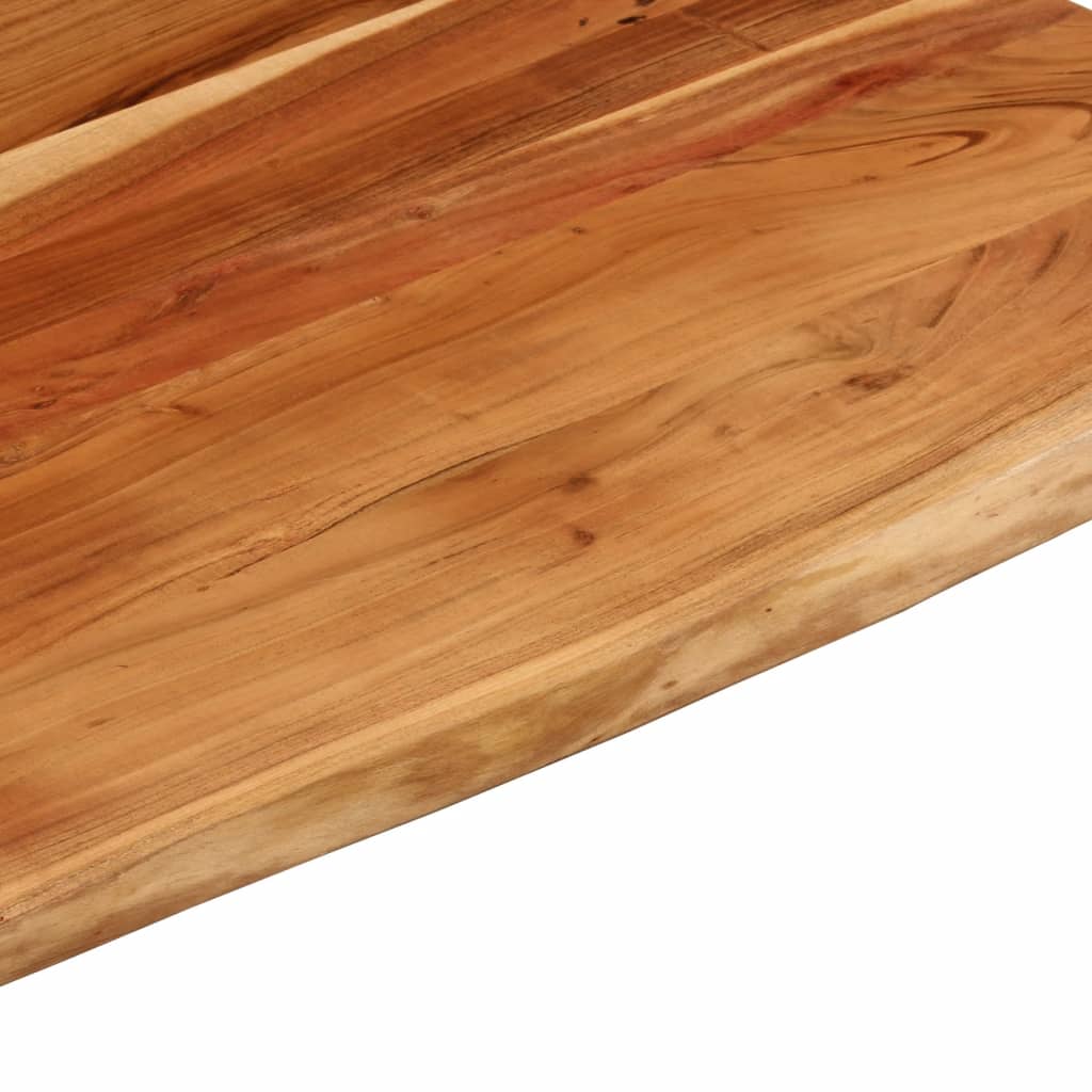 skrivebordsplade 110x80x3,8 cm rektangulær massivt akacietræ