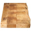 bordplade 180x30x2,5 cm naturlig kant massivt ru mangotræ