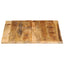 bordplade 110x80x2,5 cm naturlig kant massivt ru mangotræ