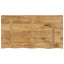 bordplade 120x60x3,8 cm naturlig kant massivt ru mangotræ