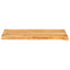 bordplade 90x20x2,5 cm naturlig kant massivt mangotræ