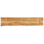 bordplade 140x20x3,8 cm naturlig kant massivt mangotræ