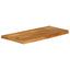 bordplade 80x30x2,5 cm naturlig kant massivt mangotræ