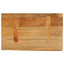 bordplade 40x20x3,8 cm naturlig kant massivt mangotræ