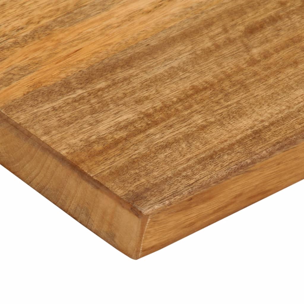bordplade 40x20x3,8 cm naturlig kant massivt mangotræ