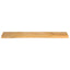 bordplade 160x40x2,5 cm naturlig kant massivt mangotræ