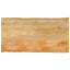 bordplade 100x60x3,8 cm naturlig kant massivt mangotræ