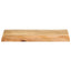 bordplade 100x60x3,8 cm naturlig kant massivt mangotræ