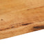 bordplade 100x60x3,8 cm naturlig kant massivt mangotræ