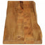 bordplade 180x40x3,8 cm naturlig kant massivt mangotræ