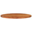 bordplade 80x40x3,8 cm oval massivt akacietræ