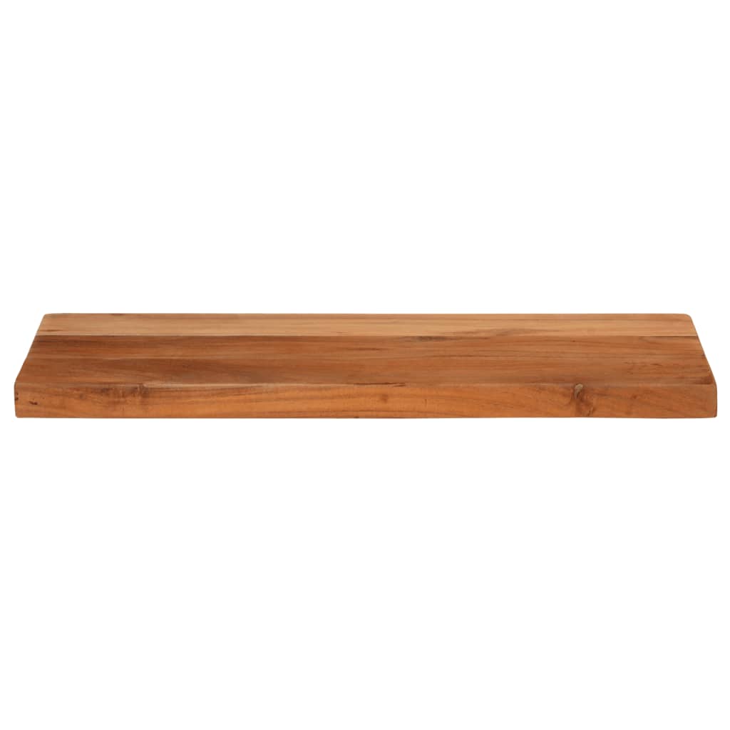 bordplade 50x40x2,5 cm rektangulær massivt akacietræ