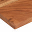 bordplade 50x40x2,5 cm rektangulær massivt akacietræ