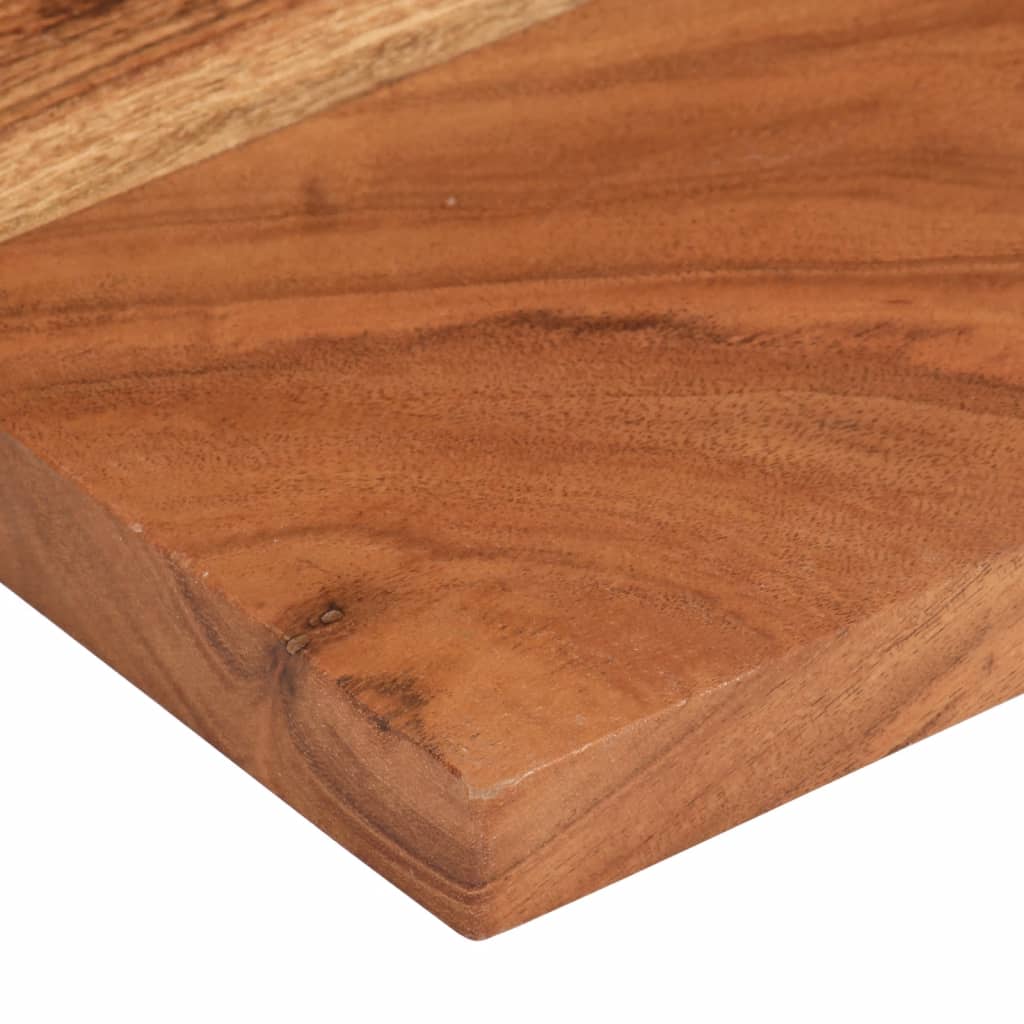 bordplade 50x40x2,5 cm rektangulær massivt akacietræ