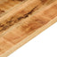 bordplade 70x50x2,5 cm rektangulær massivt ru mangotræ