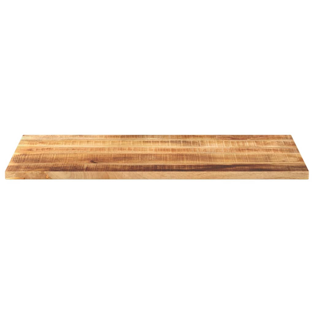 bordplade 100x60x1,5 cm rektangulær massivt ru mangotræ