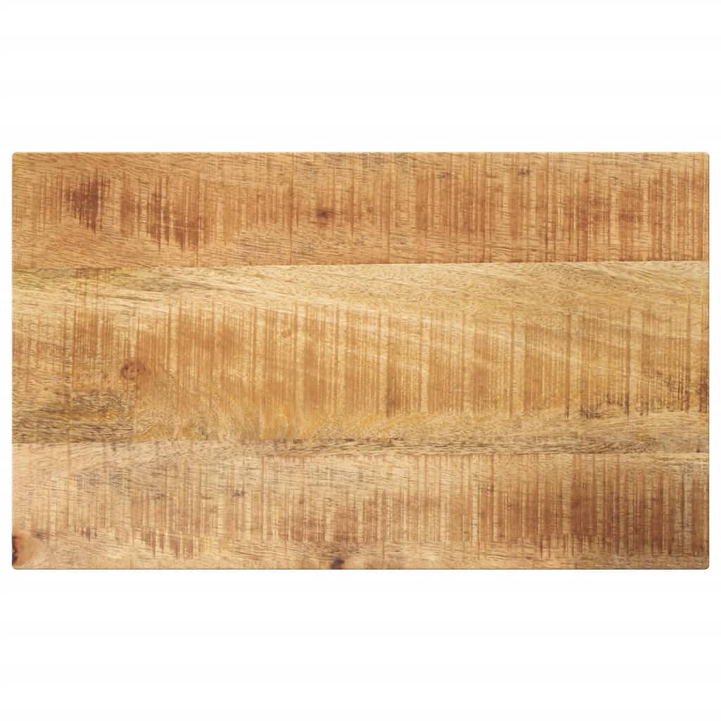 bordplade 40x30x3,8 cm rektangulær massivt ru mangotræ