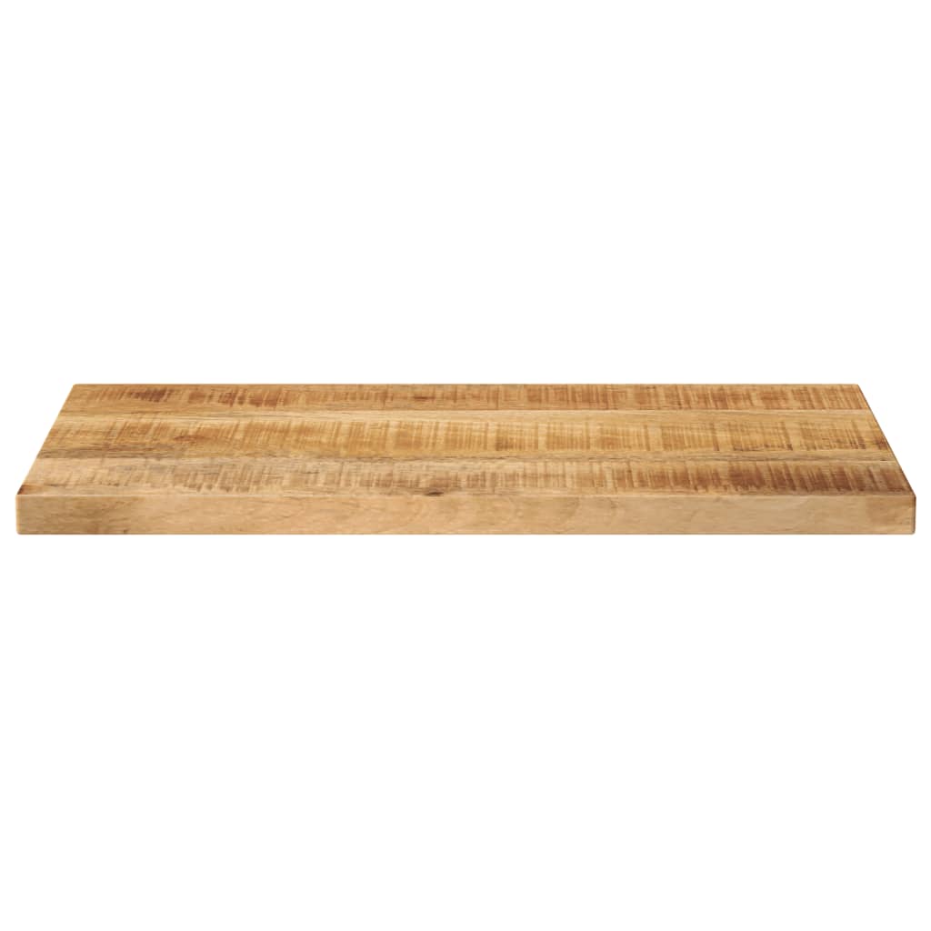 bordplade 40x30x3,8 cm rektangulær massivt ru mangotræ