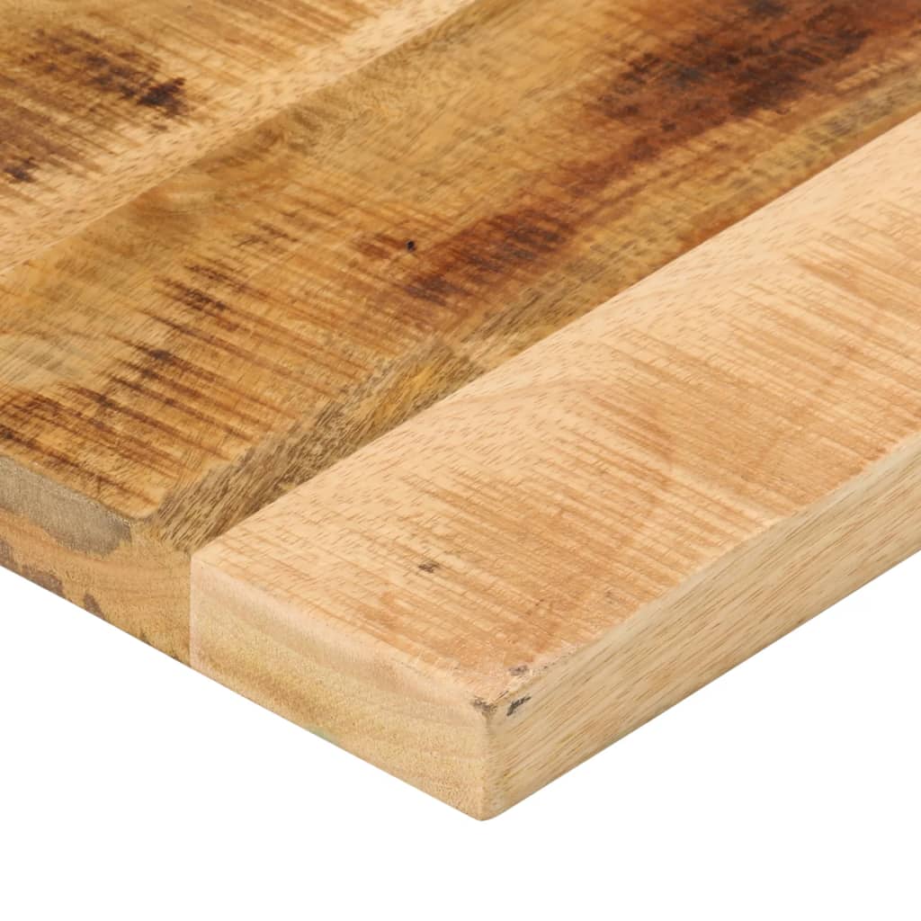 bordplade 40x30x3,8 cm rektangulær massivt ru mangotræ