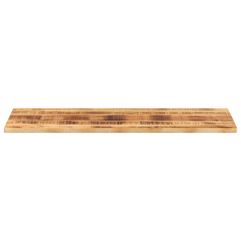 bordplade 160x50x3,8 cm rektangulær massivt ru mangotræ
