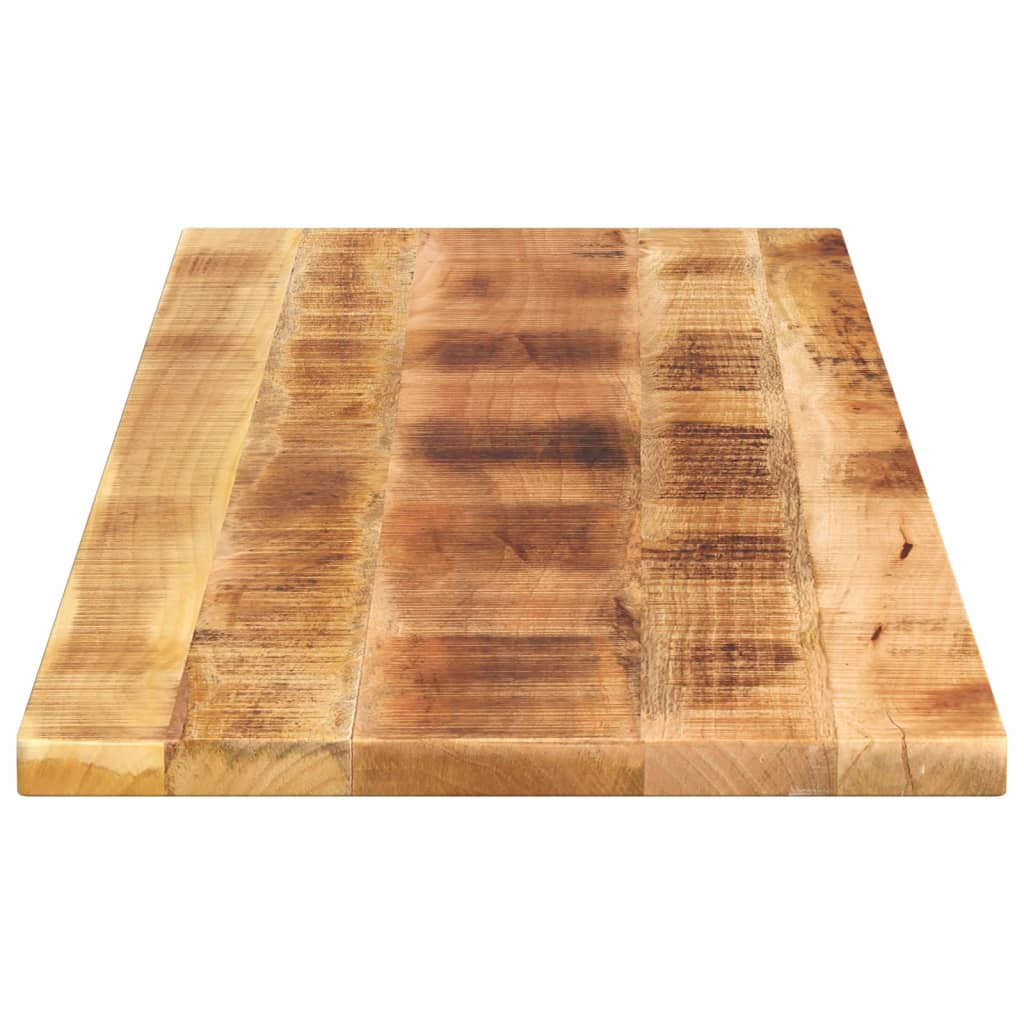 bordplade 160x50x3,8 cm rektangulær massivt ru mangotræ