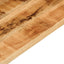 bordplade 160x50x3,8 cm rektangulær massivt ru mangotræ