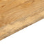 bordplade 60x20x2,5 cm rektangulær massivt mangotræ
