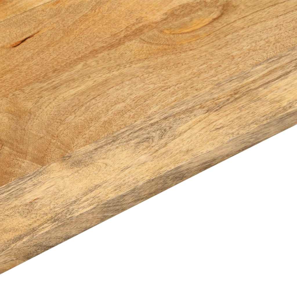bordplade 60x60x2,5 cm firkantet massivt mangotræ