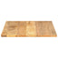 bordplade 100x80x2,5 cm rektangulær massivt mangotræ