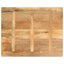 bordplade 100x80x2,5 cm rektangulær massivt mangotræ