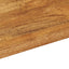 bordplade 80x60x3,8 cm rektangulær massivt mangotræ