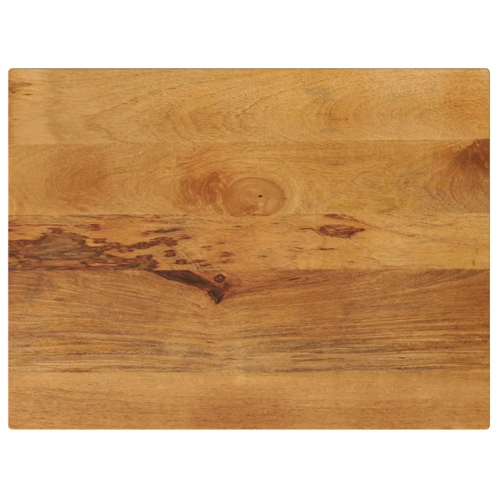 bordplade 90x60x3,8 cm rektangulær massivt mangotræ