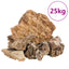 dragesten 25 kg 5-30 cm brun