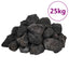 vulkanske sten 25 kg 3-5 cm sort