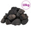 vulkanske sten 10 kg 5-8 cm sort