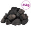 vulkanske sten 25 kg 5-8 cm sort