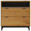 kommode FLAM 80x40x80 cm massivt fyrretræ
