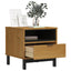 sidebord FLAM 50x50x50 cm massivt fyrretræ