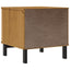 sidebord FLAM 50x50x50 cm massivt fyrretræ