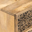 sengeborde 2 stk. 40x33x46 cm massivt mangotræ