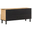 tv-bord 100x33x46 cm massivt mangotræ