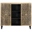 skab 90x33x75 cm massivt mangotræ