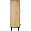 skab 60x33x100 cm massivt mangotræ